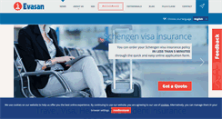 Desktop Screenshot of evasan.com